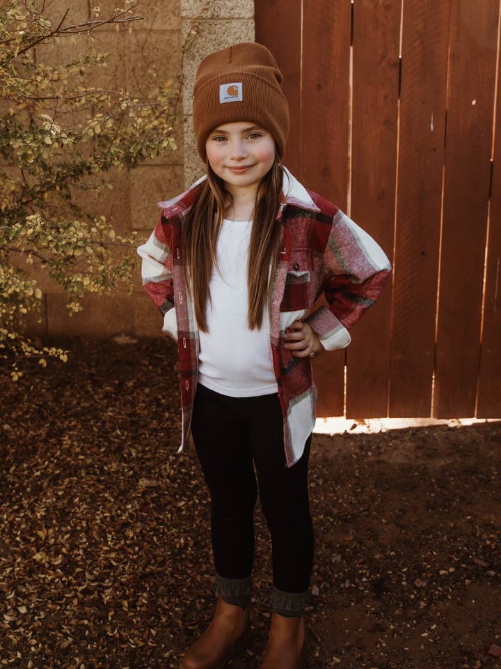 Franela | JOLLY RED para venta al por mayor de Modern Roots Kids Co.