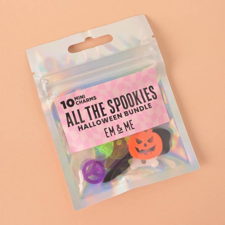 Em And Me Studio - Wholesale Individual Charm/Pendant - All The Spookies, Halloween Mini Bundle