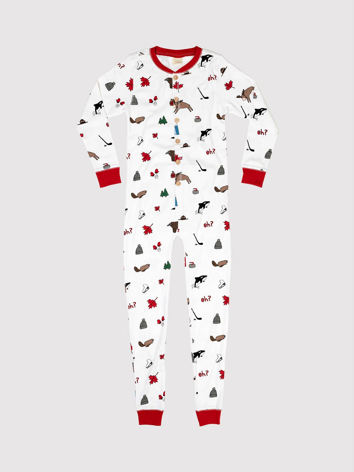 MILLIE + MOOSE - Vente Combinaison pyjama – enfant - Barboteuse Canadiana pour enfants - MMKO001