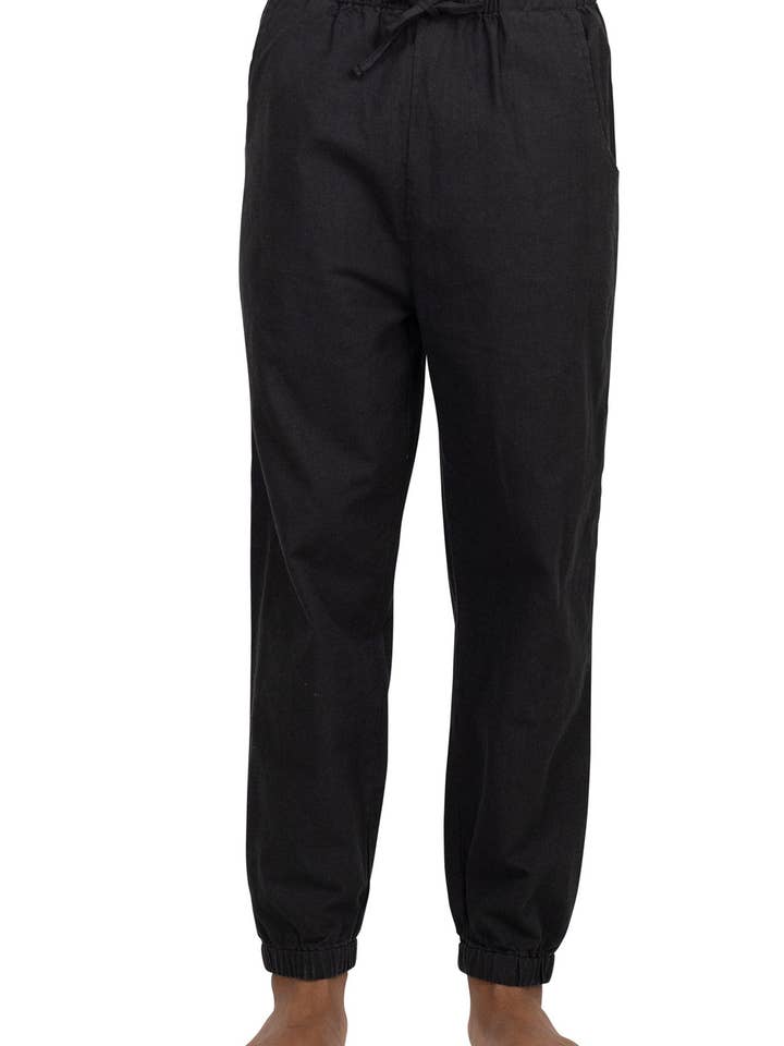 Hemp Cotton Unisex Joggers for wholesale by Lakhays Collection Inc.