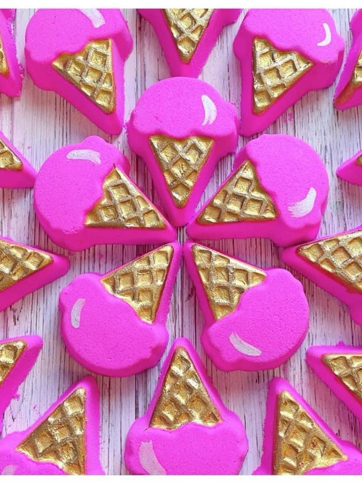 Cône de crème glac pour la vente par Fizz Soakery