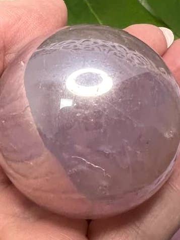 Aqua Aura Rose Quartz Sphere for wholesale by Aura Song Gifts