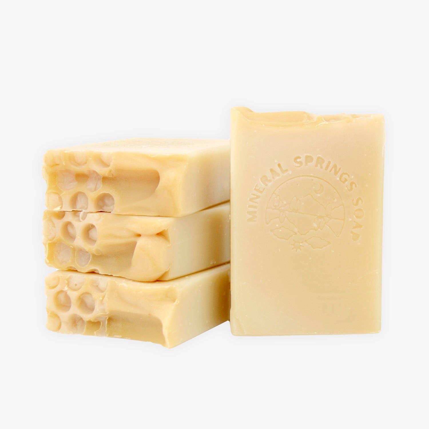 Modern Soapmaking - Wholesale Bar Soap - Comfort Oatmeal Milk & Honey Bar Soap (Bulk, Naked, Handmade