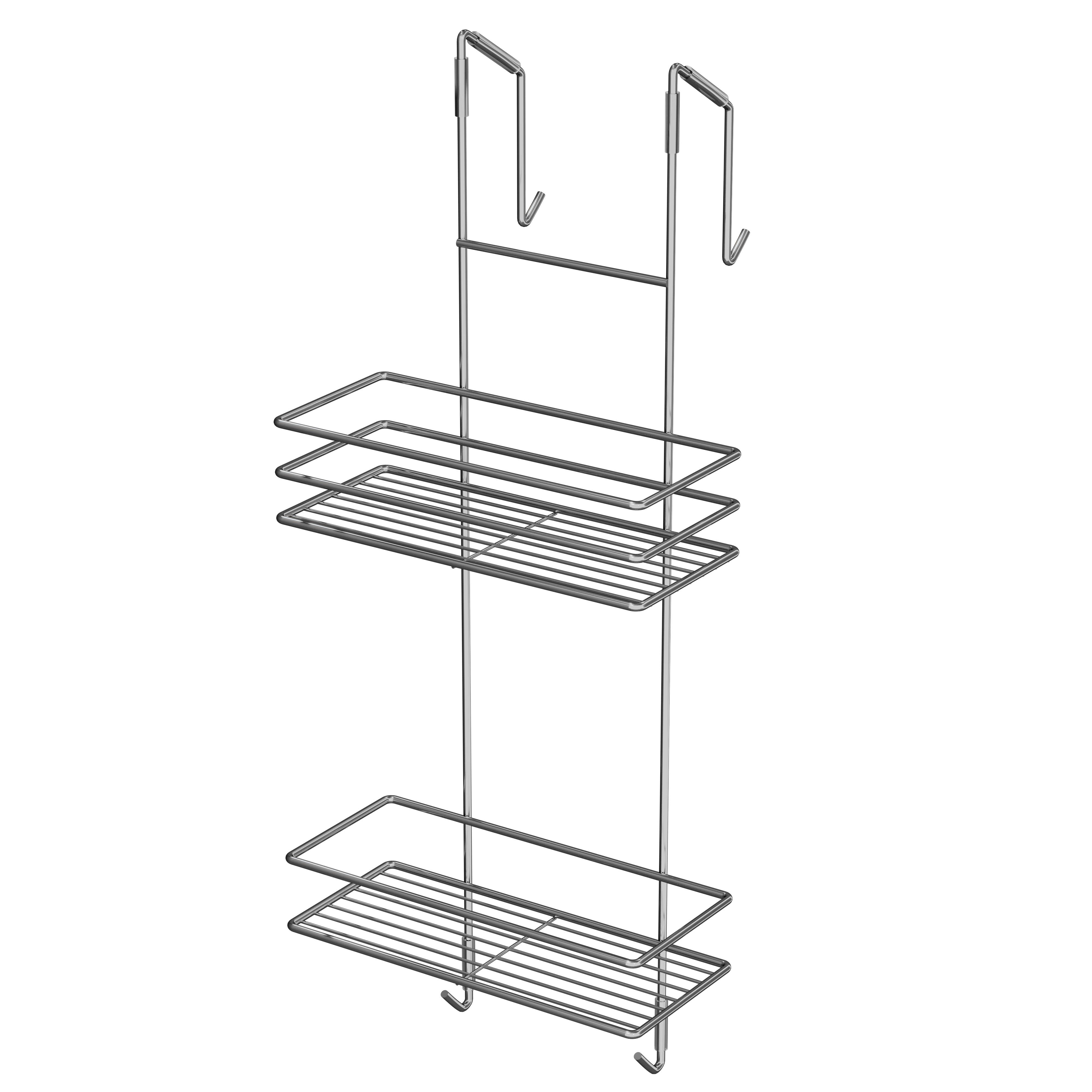 UMWCrafts – wholesale Free-standing shelf – Bathroom Shelf For A Shower Cabin, 2-Tier0