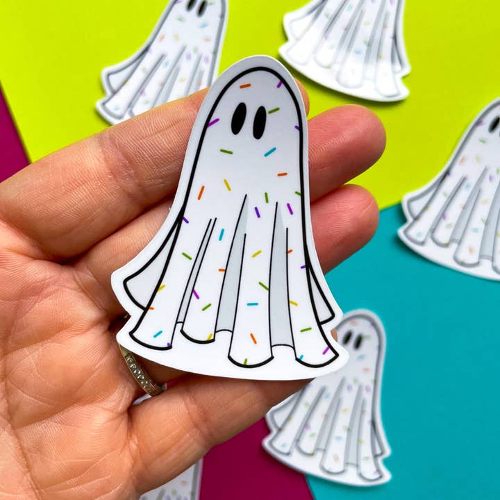 Geisteraufkleber aus Vinyl streuen für den Großhandel von Stone Donut Design, LLC