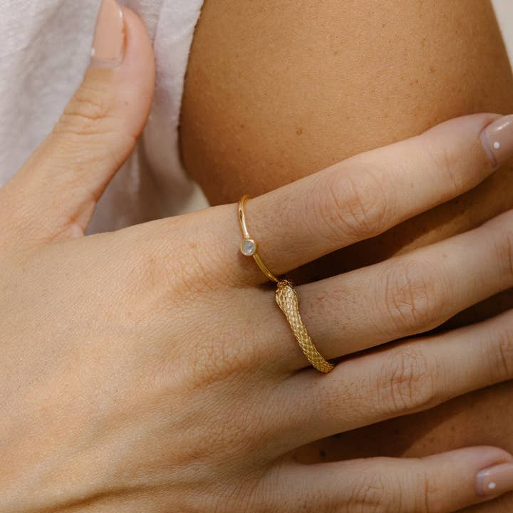 sun + her - Wholesale Jewelry - Men's - Ouroboros Ring/ Pendant