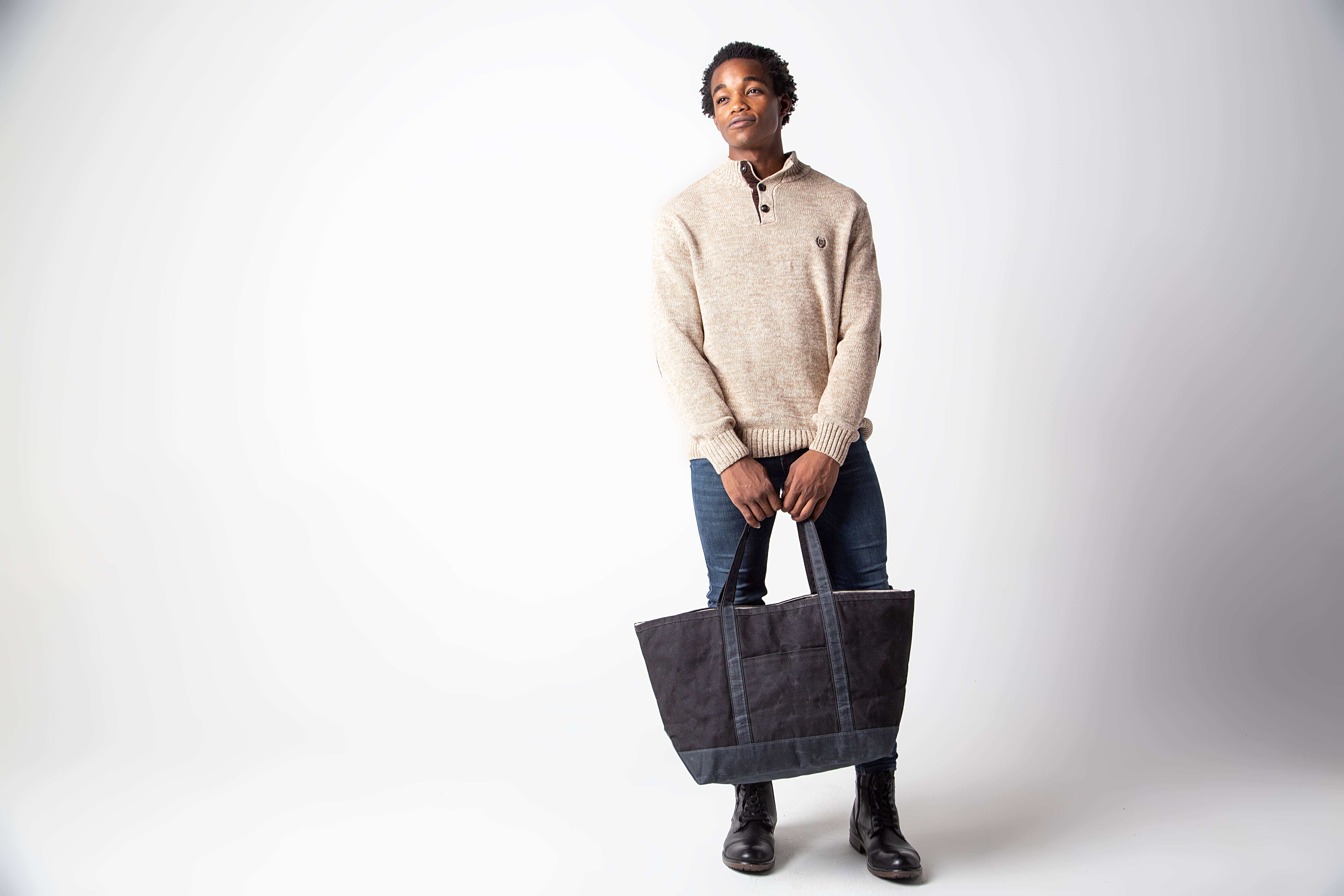 CB STATION - Wholesale Tote Bag - Women's - Waxed Large Classic Tote26