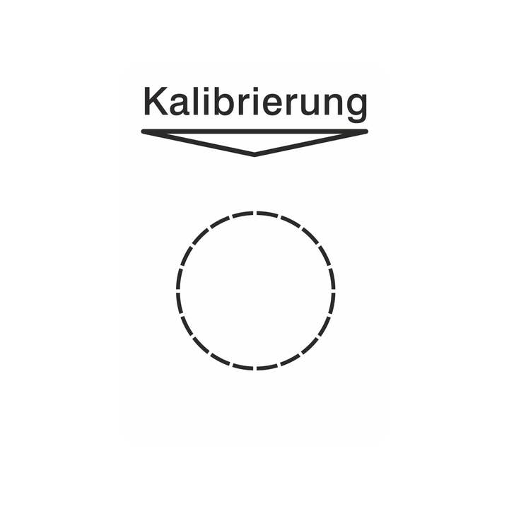 Basic sticker for test labels/Calibration for wholesale by Blitzpfeil24 by Jahn Industrieschilder/Etiketten GmbH