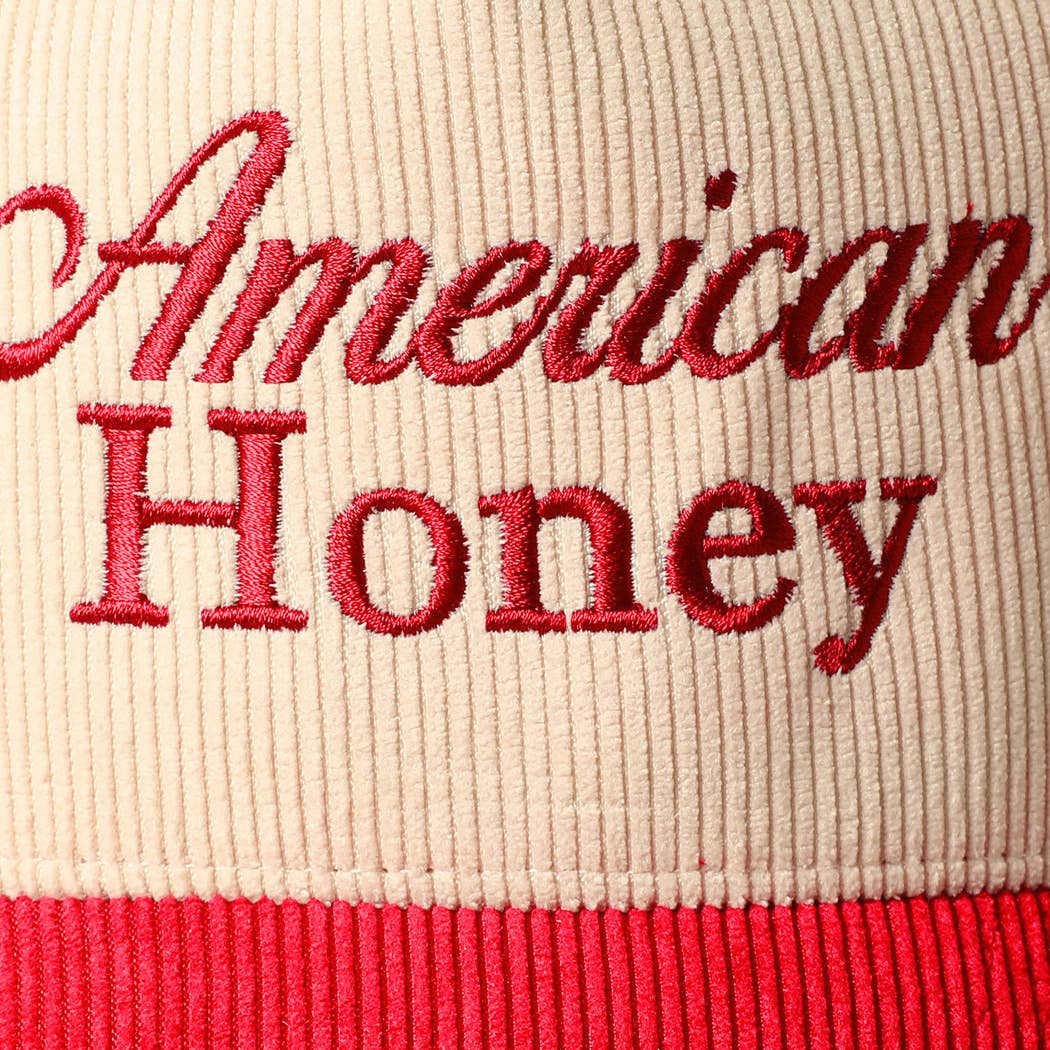 Fashion City - Wholesale Trucker Hat - Unisex - American Honey Corduroy Trucker Baseball Cap6