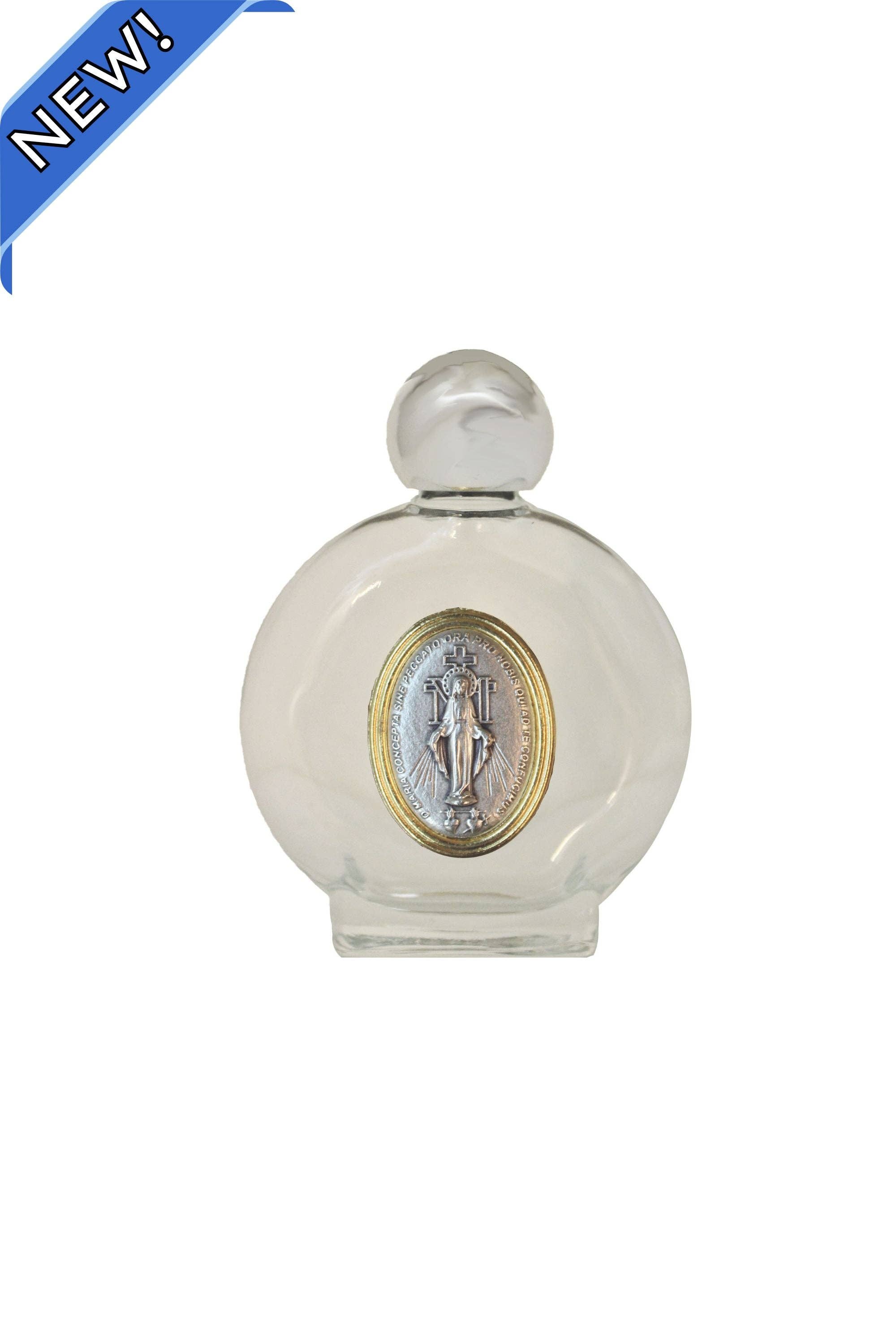 Goldscheider of Vienna - Wholesale Water Bottle - Miraculous Medal Holy Water Bottle 3.25"0