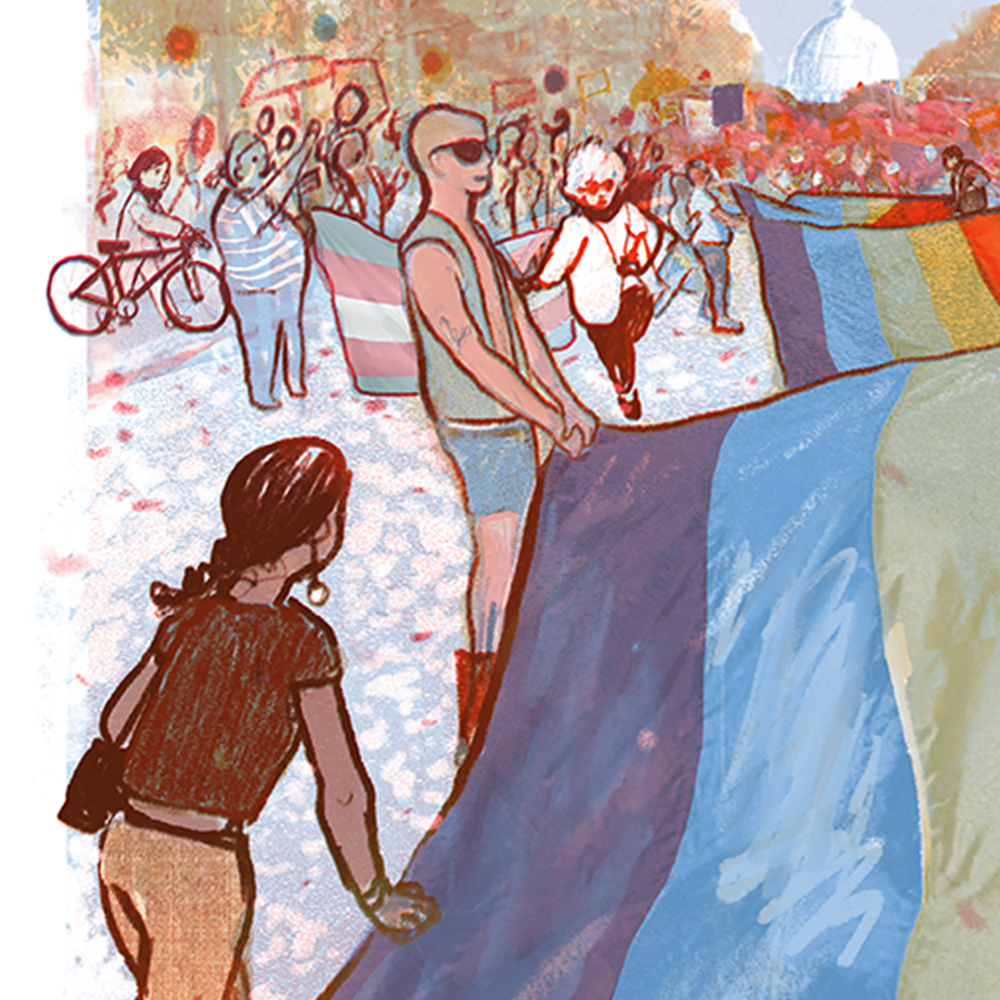 The Culture Curious - Wholesale Postcard - World Pride in Washington DC2