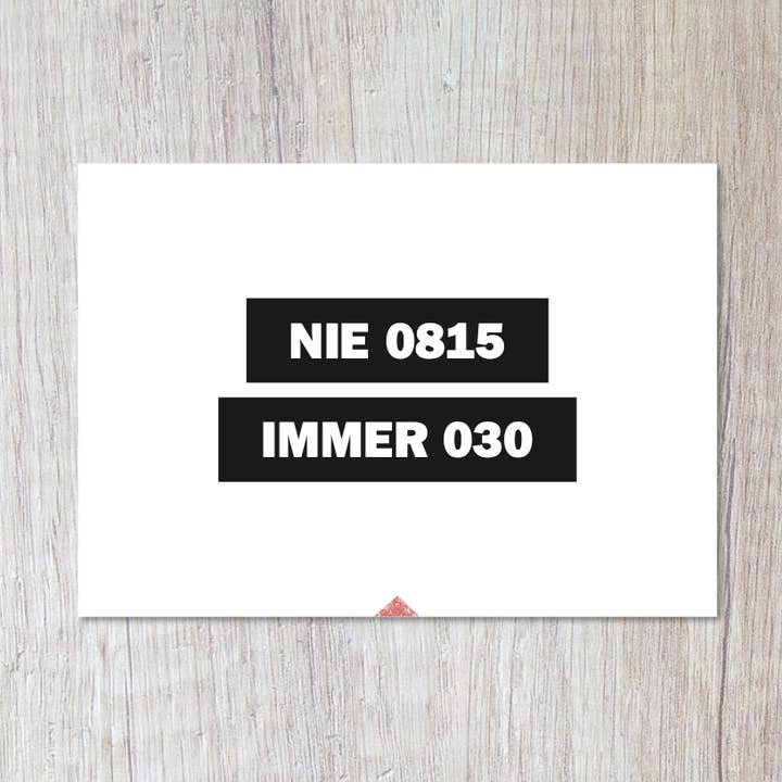 Nunca 0815. Sempre 030. por atacado de Momokin