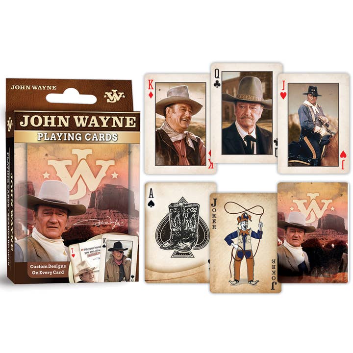 Masterpieces Puzzles - Wholesale Playing Cards - John Wayne Playing Cards