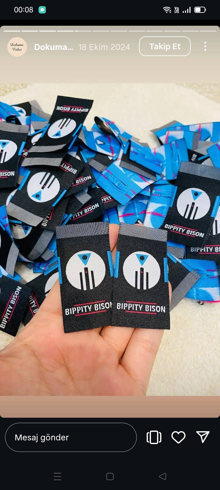 DesignofBoho - Wholesale Gift Tag Label - Woven Clothing Labels – Custom Neck Tags for Garments 0