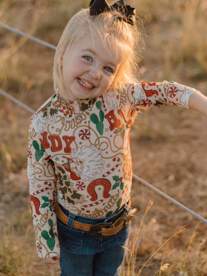 Mini Howdy Santa Top in Rete per la vendita all'ingrosso da parte di Sterling Kreek