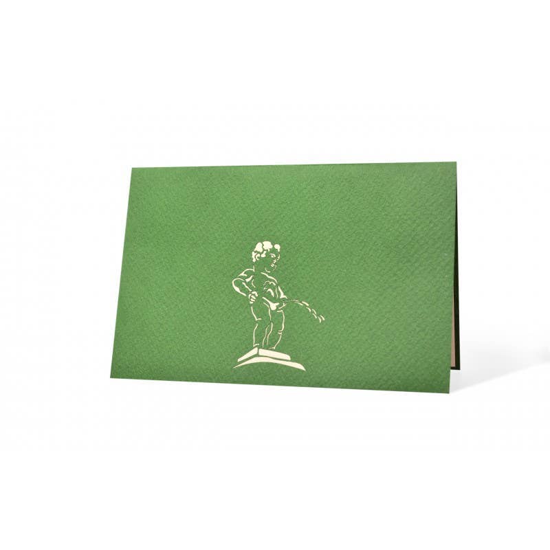 Muno - Wholesale Everyday Greeting Card - 3D POP-UP CARD MANNEKEN PIS1