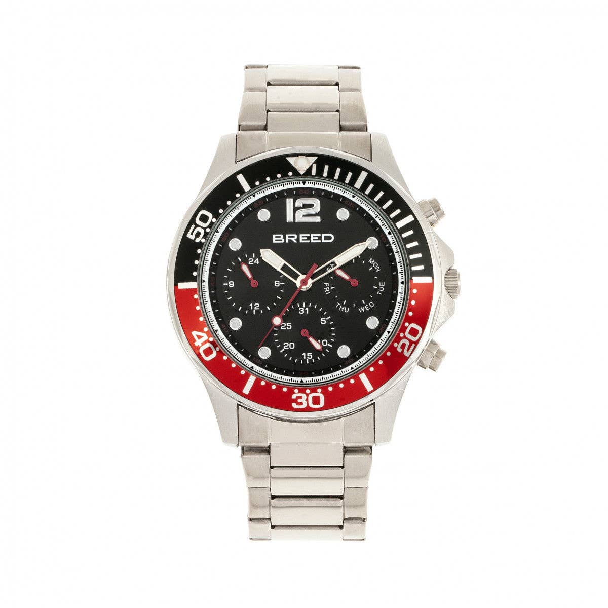 Breed - Vente Montre – homme - Montre-bracelet Breed Pegasus avec jour et date4