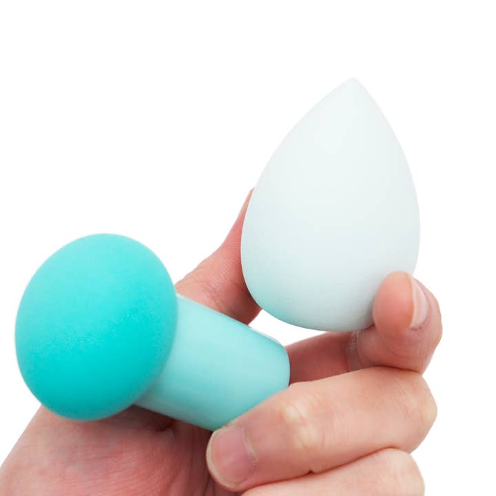 Cap Zone - Wholesale Makeup Sponge/Blender - Pastel 2 pc Makeup Blender Puff Sponges - 12 pcs