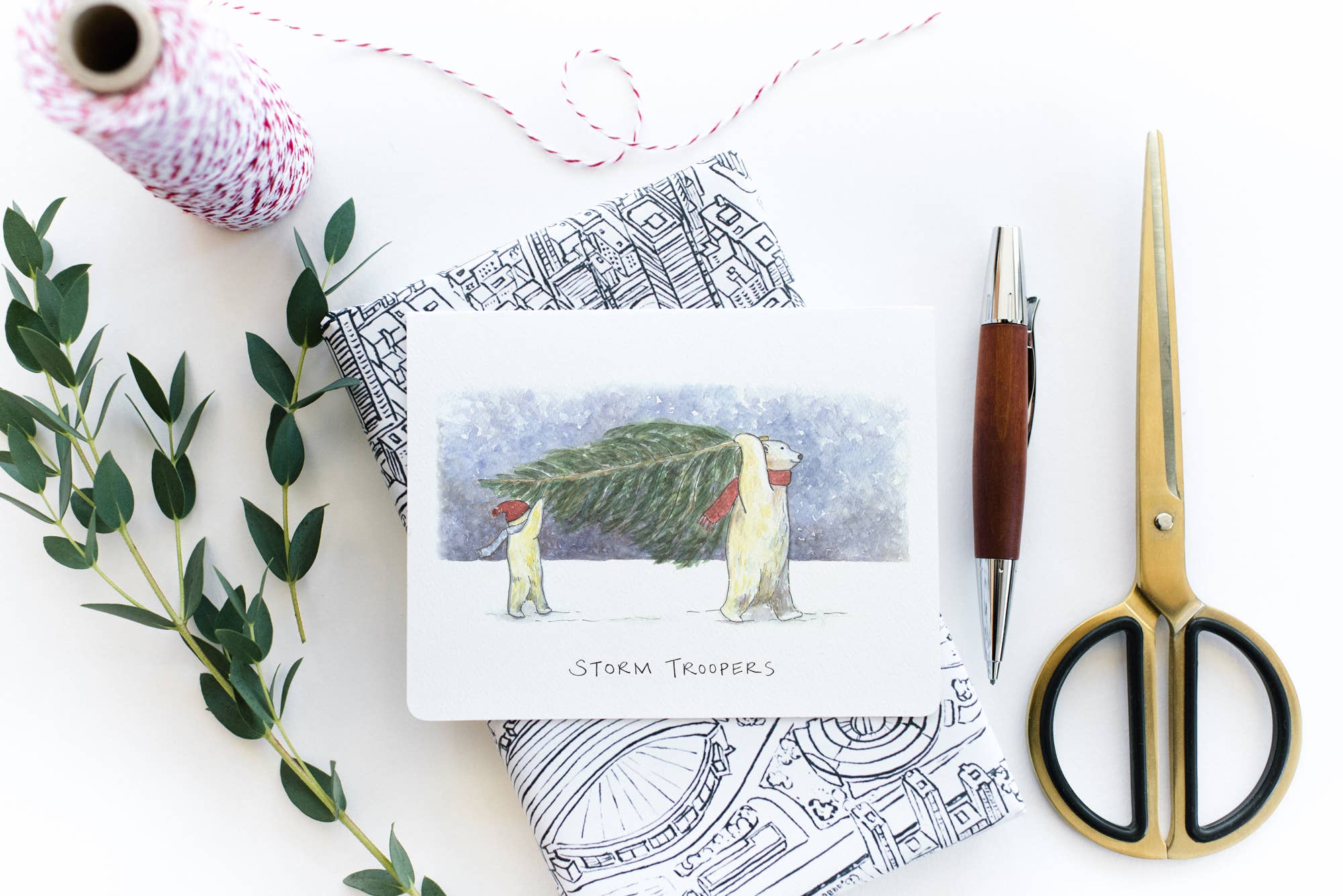 Gotamago - Wholesale Christmas Card - Storm Troopers - Holiday Card2