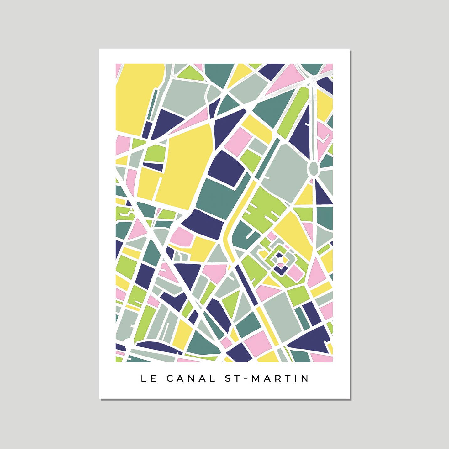 Faraway Places Paper - Wholesale Postcard Set - Paris Neighborhood Print Postcards - Set of 144