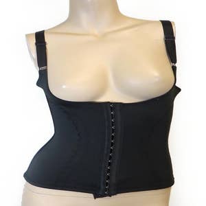 Dropship Women Latex Waist Trainer Body Shaper Corsets With Zipper Cincher  Corset Top Slimming Belt Black Shapers Shapewear Plus Size to Sell Online  at a Lower Price