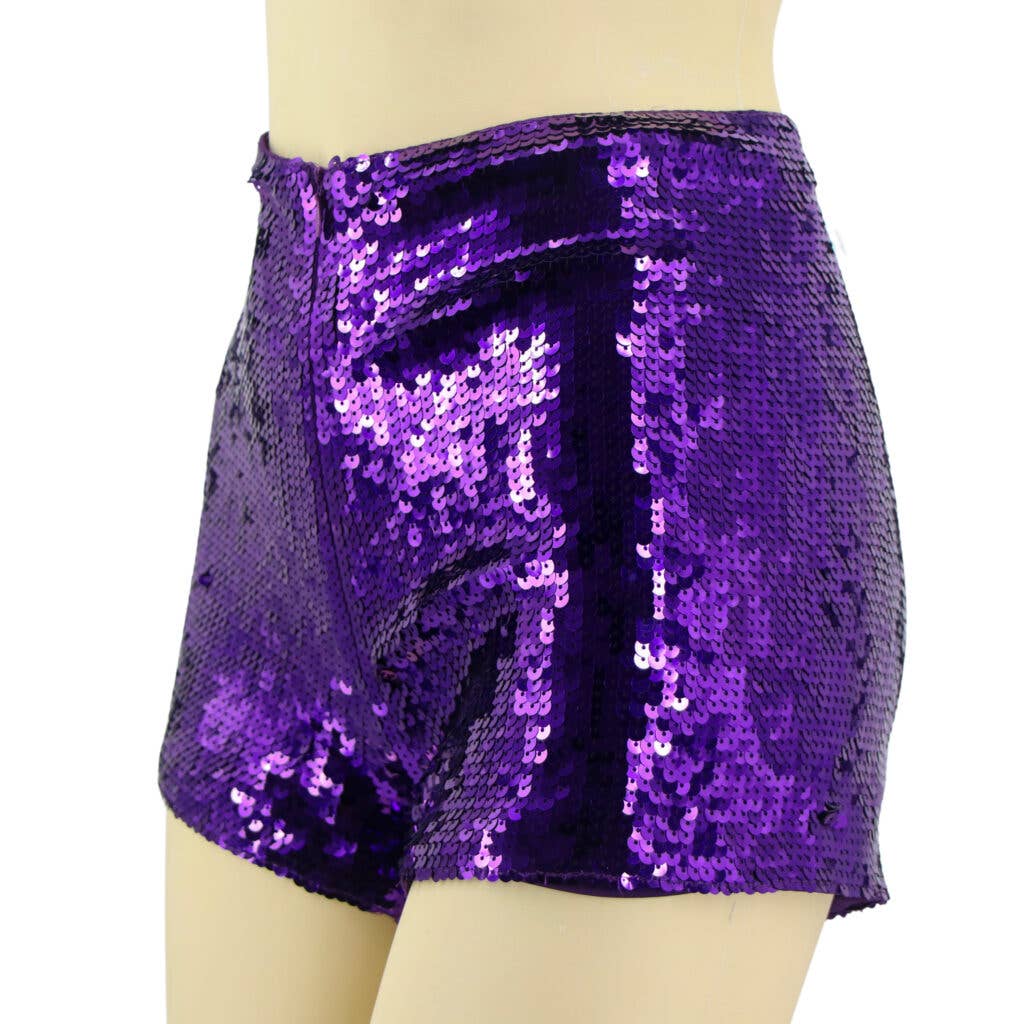 Western Fashion - Wholesale Shorts - Women's - 2270 - Sequins Shorts with Zipper50