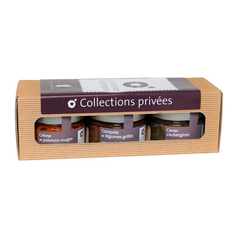 Sur le Sentier des Bergers - Wholesale Retailer Display - Food & Drink - 3 jars collection box - "The sunny" | Gift0