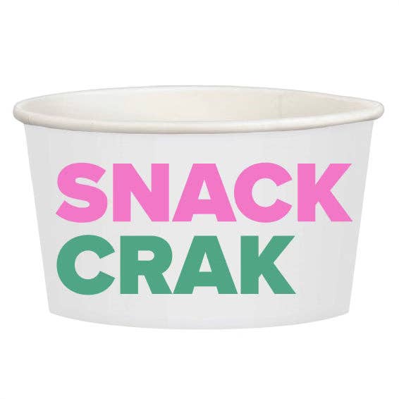 Mahji Mamas - Wholesale Disposable Cup - “SNACK CRAK” TREAT CUPS2