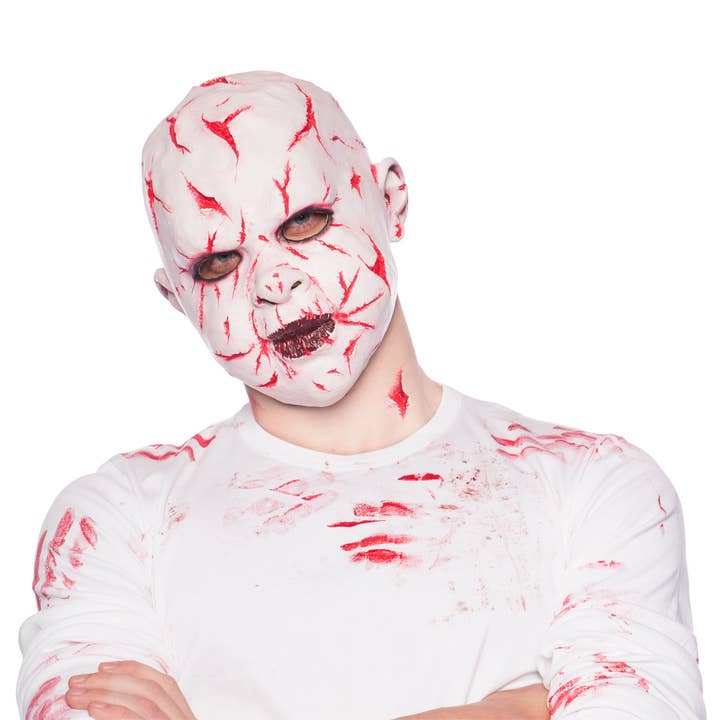 Gruselige Horrorclown-Maske für den Großhandel von Folat BV