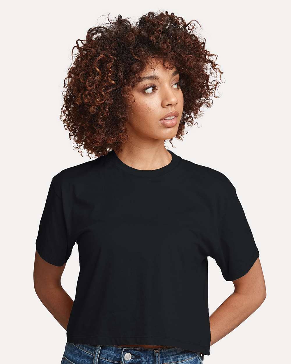 Print The Dream - Wholesale T-Shirt - Women's - Women's Ideal Crop Tee4