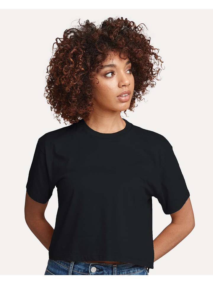 Print The Dream - Wholesale T-Shirt - Women's - Women's Ideal Crop Tee4