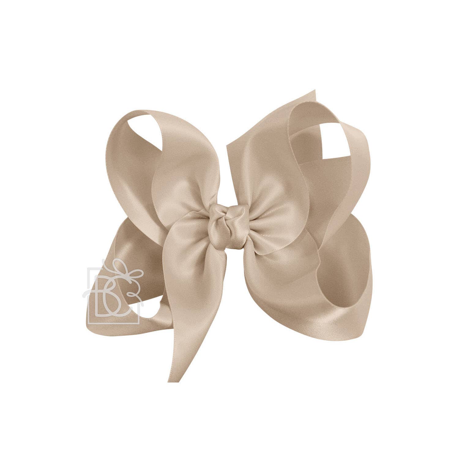 Beyond Creations, LLC - Wholesale Hair Bow - Kids - SATIN BOW ON CLIP83