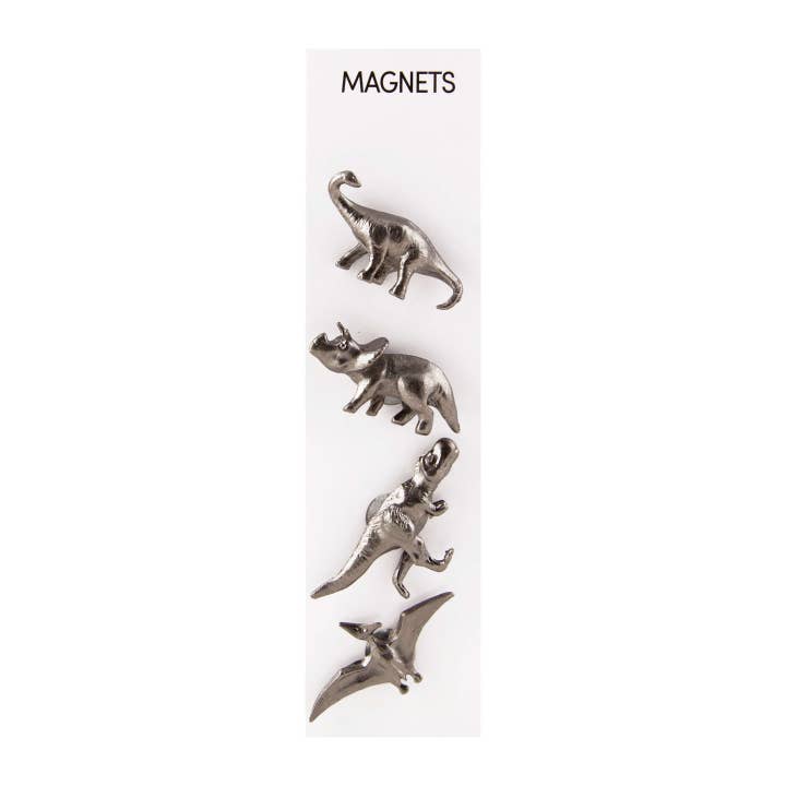 Three by Three Seattle - Wholesale Magnet - cast metal dinosaur magnets