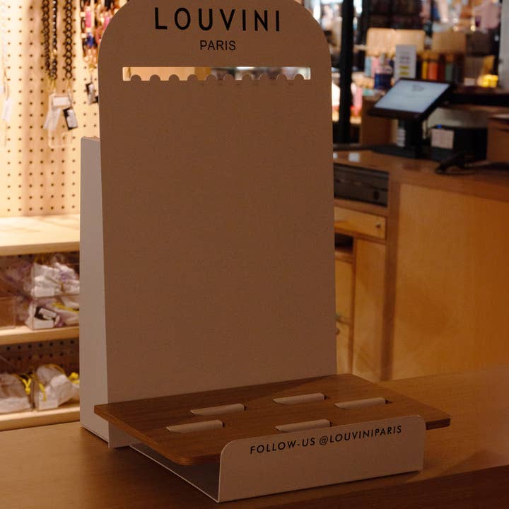 Louvini Paris - Vendita all'ingrosso Espositori e vetrine per gioielli - ESPOSITORE DA BANCO