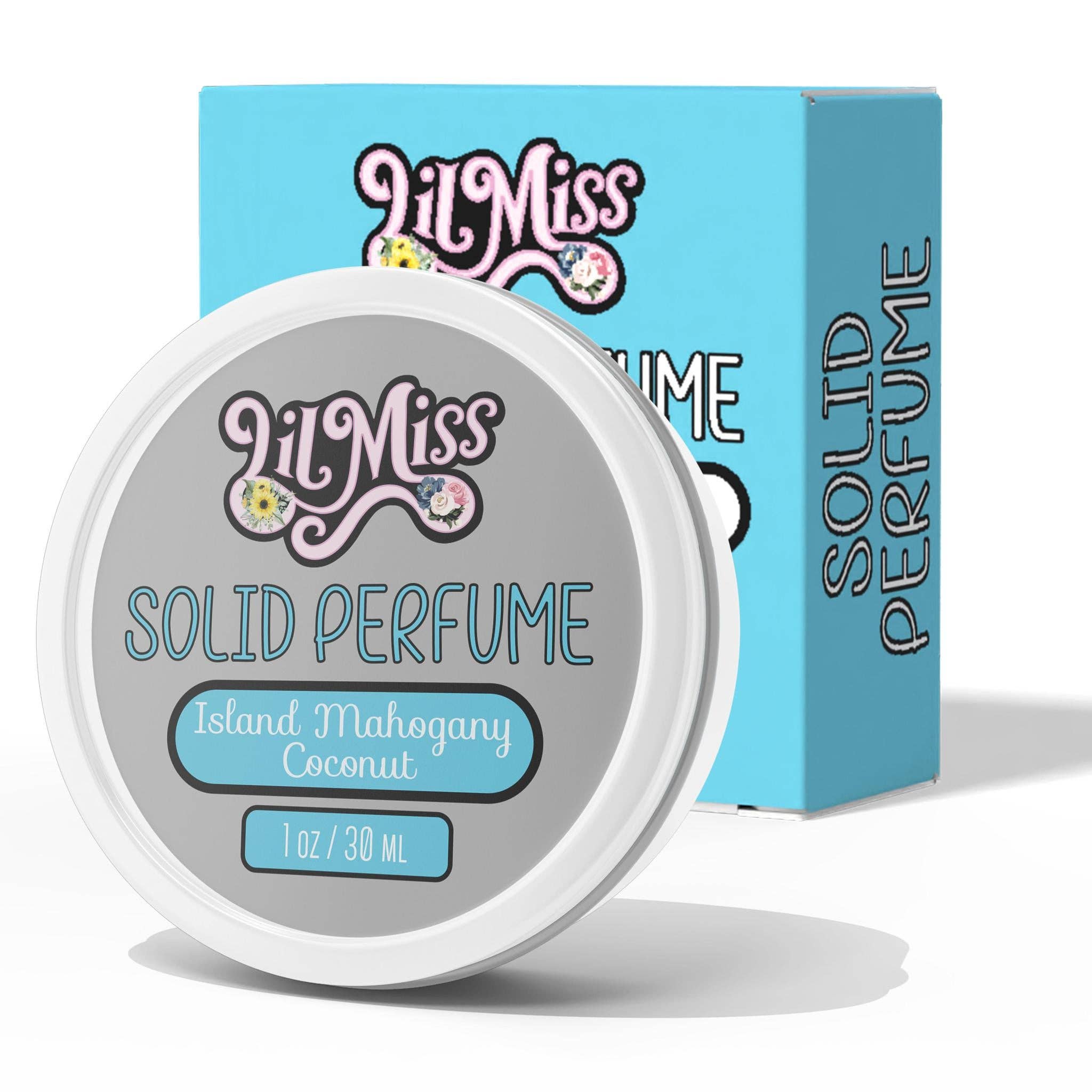 The Man Brand – wholesale Parfym i fast form – Lil Miss Solid Perfume Variety Pack - Island Mahognykokosnöt, päronblomma, vanilj lavendel - 1 oz vardera1