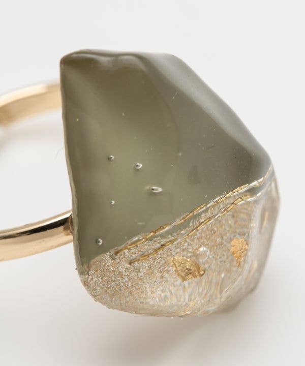 Ametsuchi by Amina Collection – wholesale Cocktail/statement ring – KINTSUGI Like Ring5