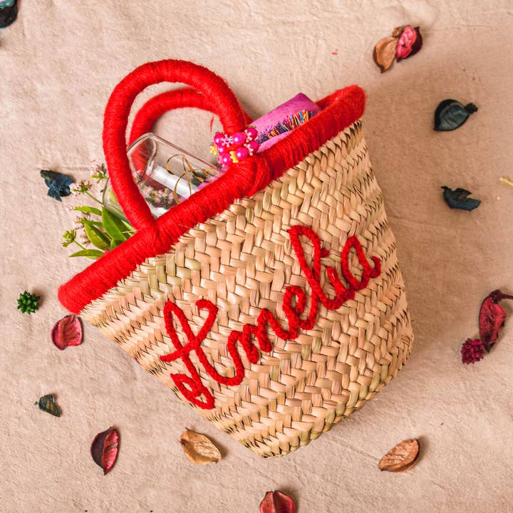 King Of Handmade - Wholesale Beach Bag - Custom embroidered handbags For Bride, Bridal party Gift11