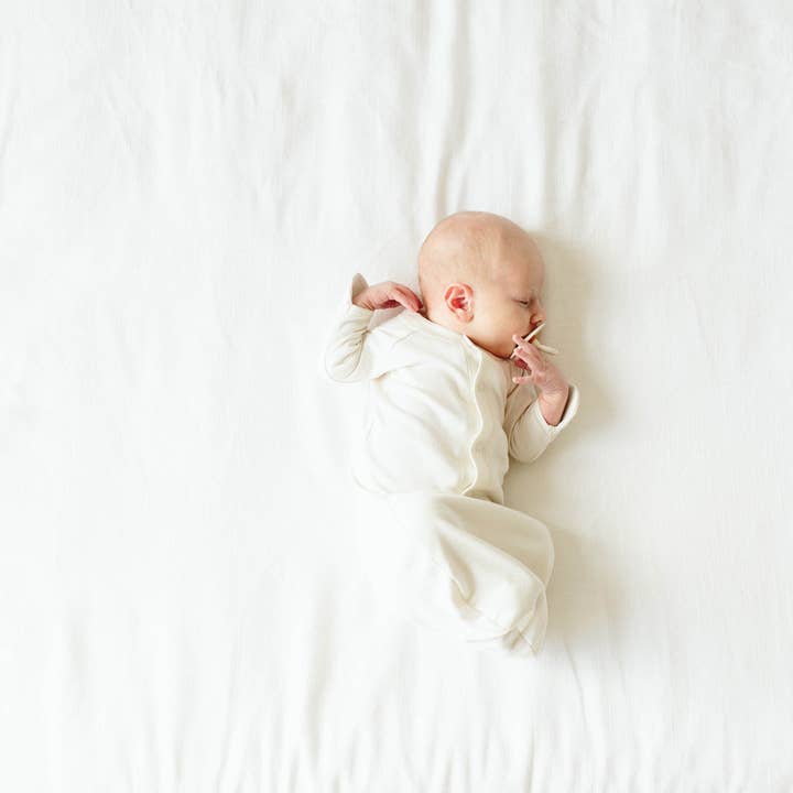 goumikids - Wholesale Babygown - Baby - 24 Hour Convertible Sleeper Baby Gown - Cloud