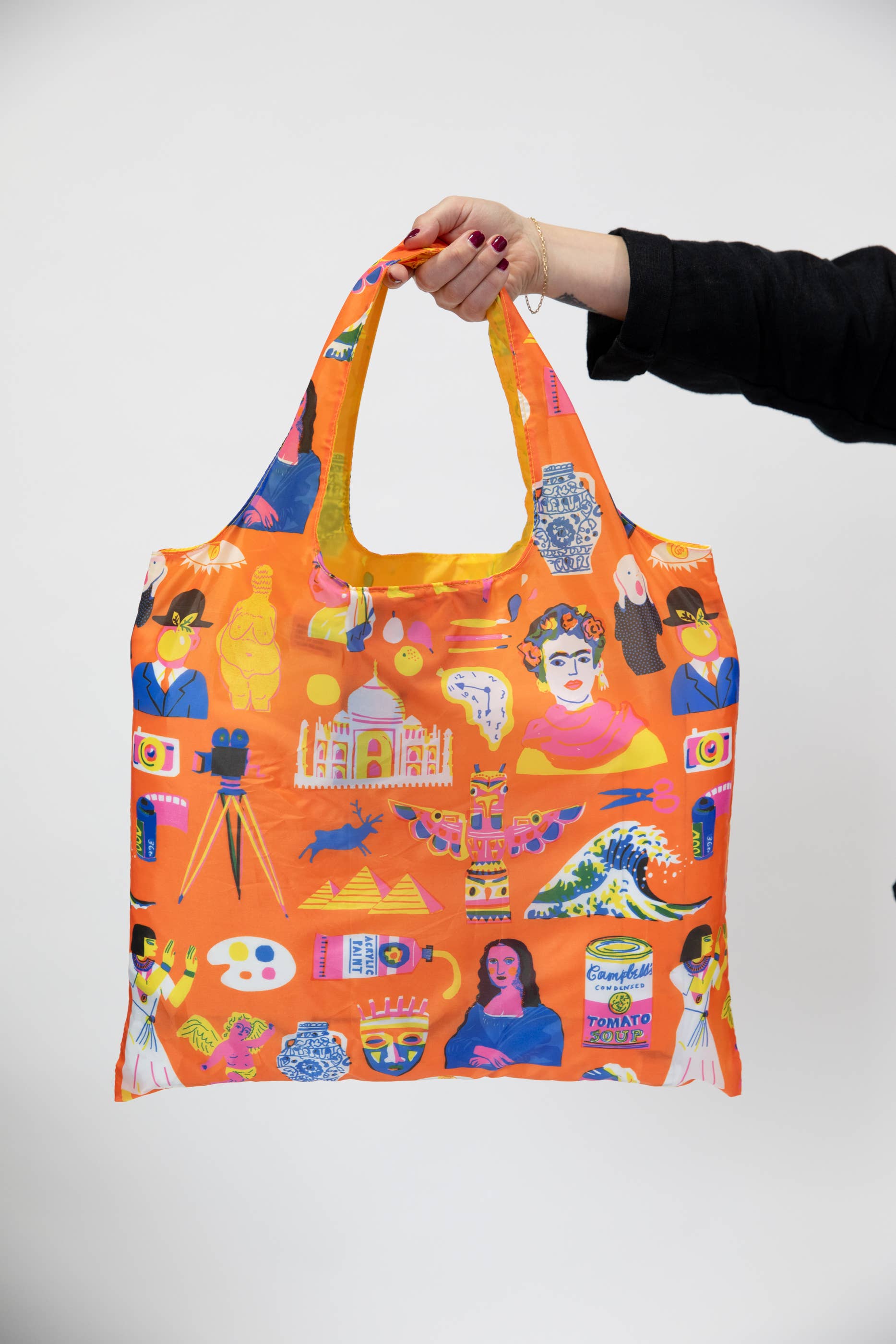 Yellow Owl Workshop - Vente Sacs de course/à provisions - Art History Art Sack® by The Printed Peanut - Fourre-tout réutilisable3