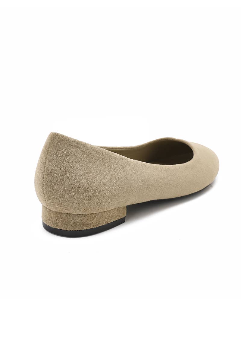 Joia Paris - Wholesale Low Heels - Women's - Classic round-toe ballet flats H8-1037E5