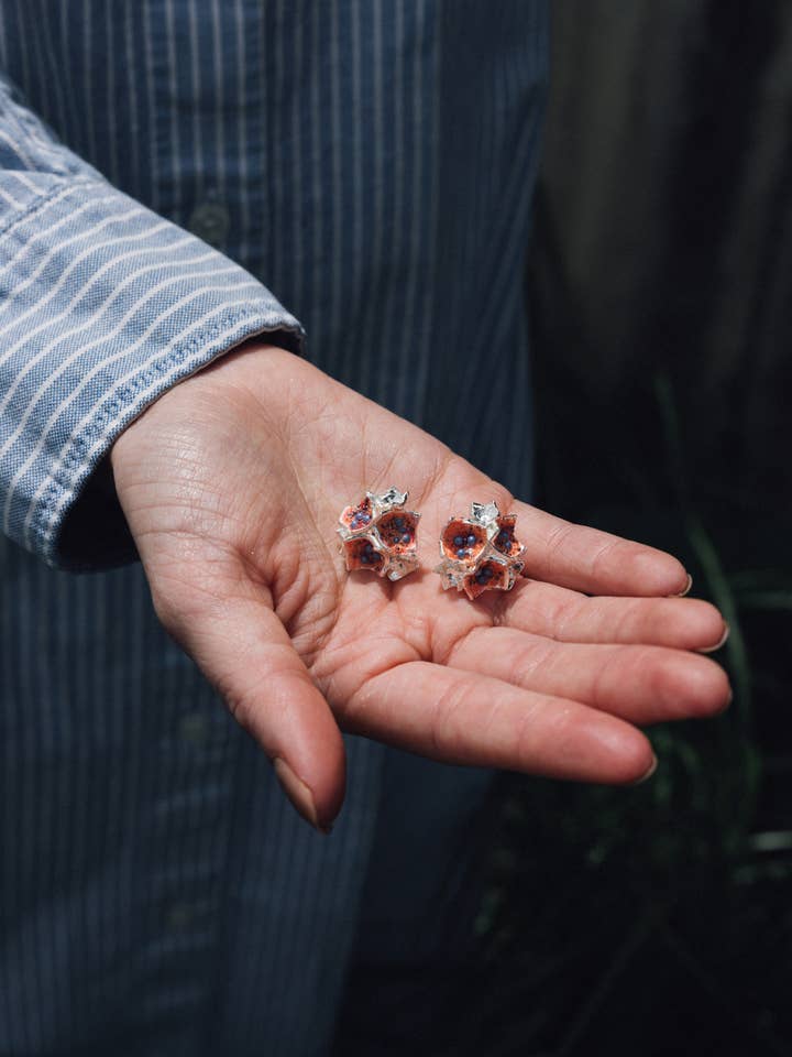 Galaxea Coral Earrings for wholesale by Câpâ