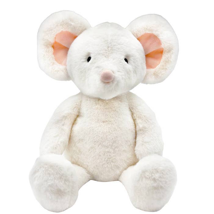 Økologisk plysj bamse mus 31 cm for engroshandel hos Idea Gioconda