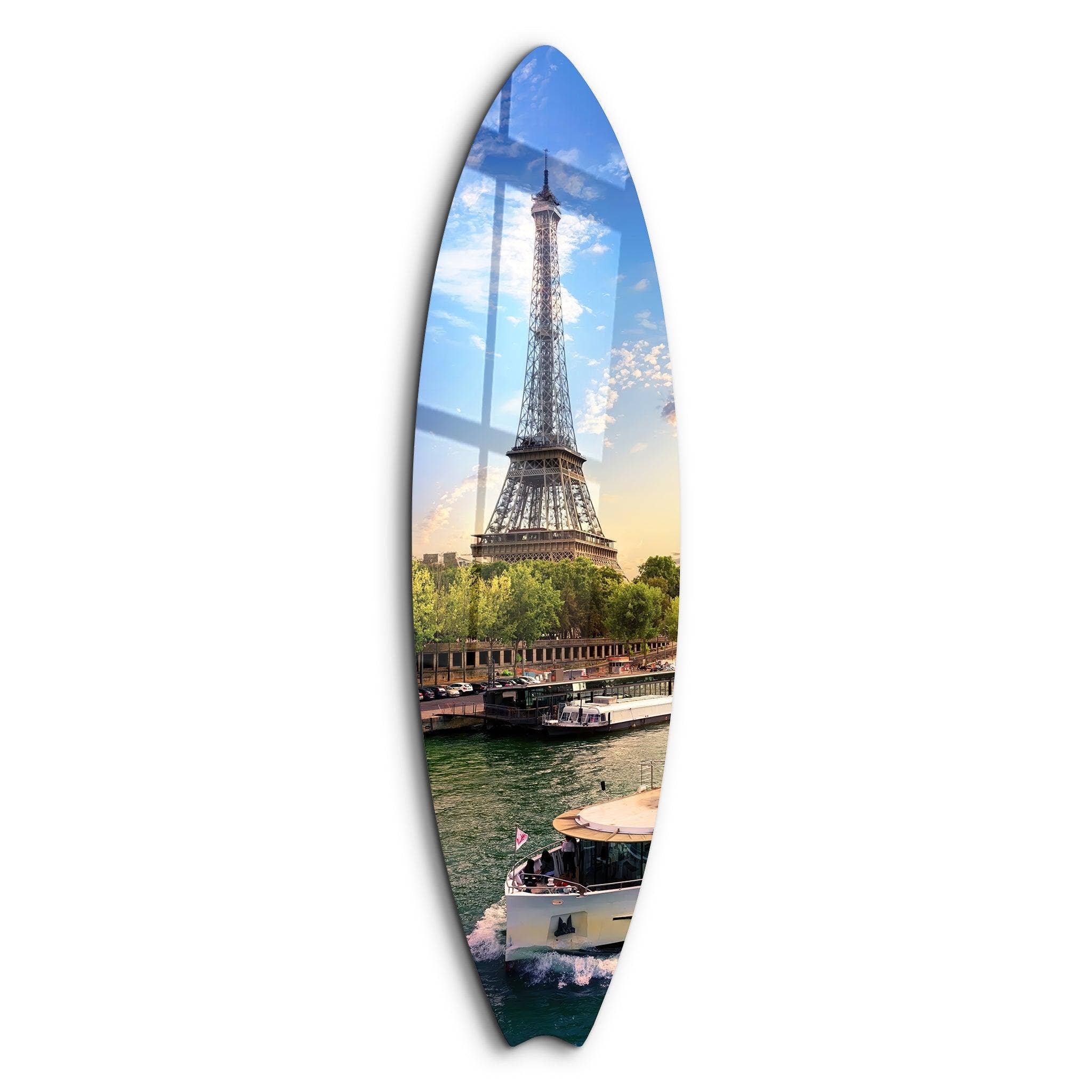 Artdesigna KG - Wholesale Wall Accent - Parisian Surf | Surfboard Glass Wall Art0