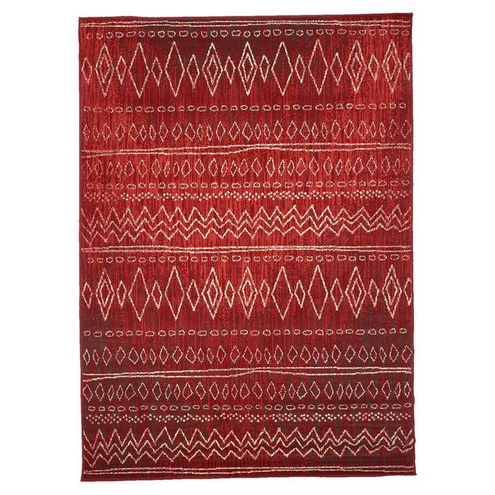 Red BC BERBERE 2 Polypropylene style Berber carpet for wholesale on Faire