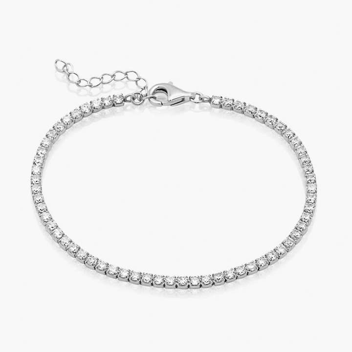 Bracelet de tennis CZ 2,3 mm pour la vente par Aurora Jewels