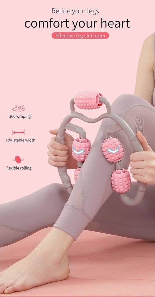 VIGOR – Engroshandel Massageapparat til kroppen – Muscle Relax yoga manuel massager rullehjul ben hals hånd12