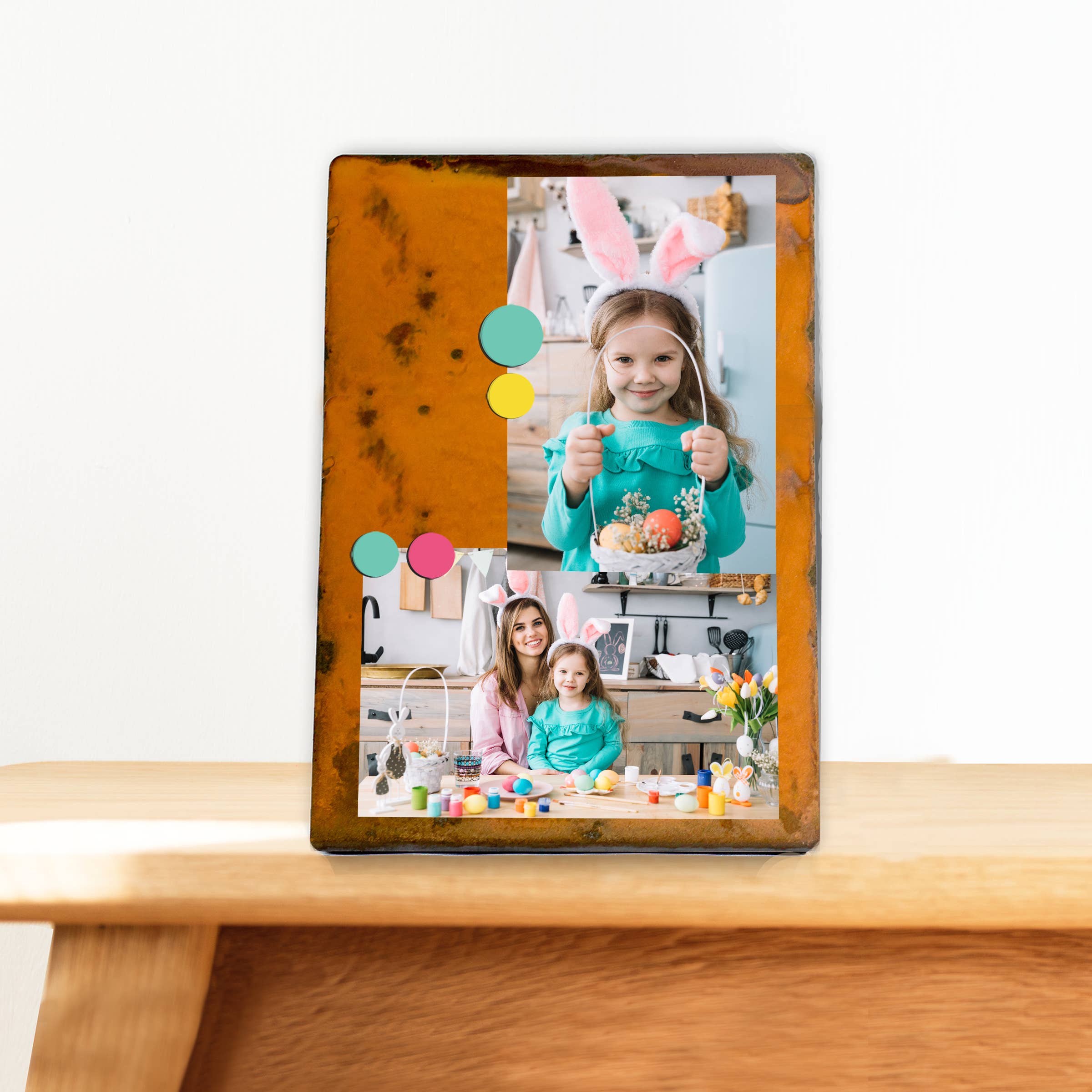 Prairie Dance - Wholesale Picture Frame - Tall Magnetic Frame, Steel Rustic Magnetic Picture Board2