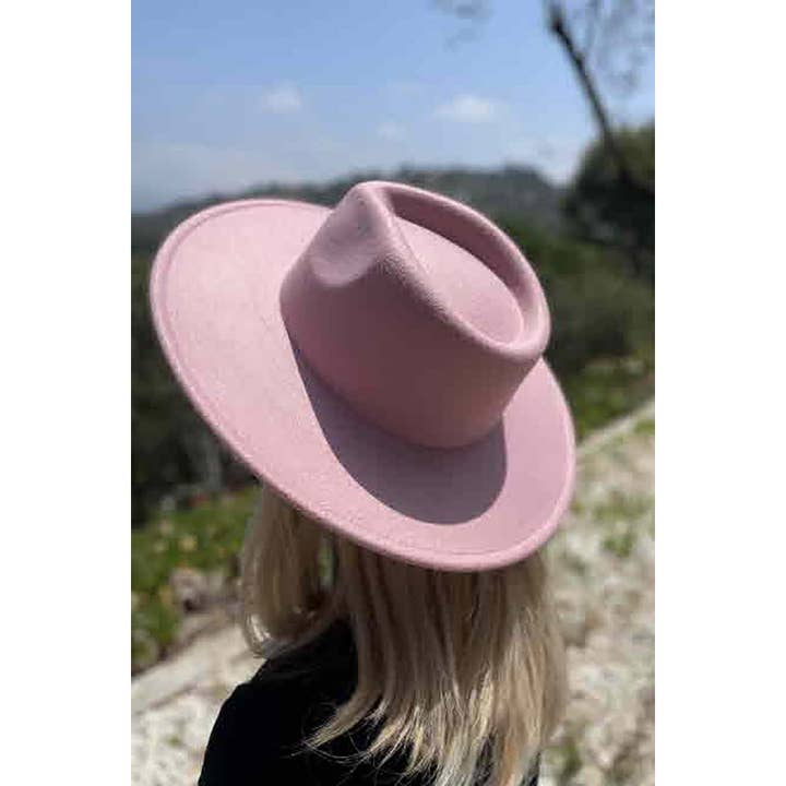 Queens INC - Wholesale Fedora - Women's - Kid's Vegan Felt Rancher Hat β Now in 6 Color11