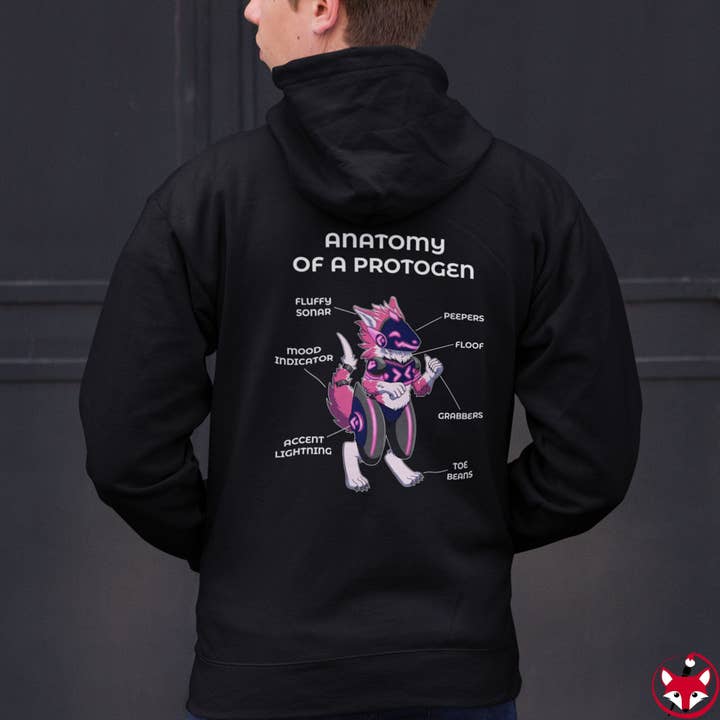 Protogen Pink - Hoodie for wholesale by Artworktee
