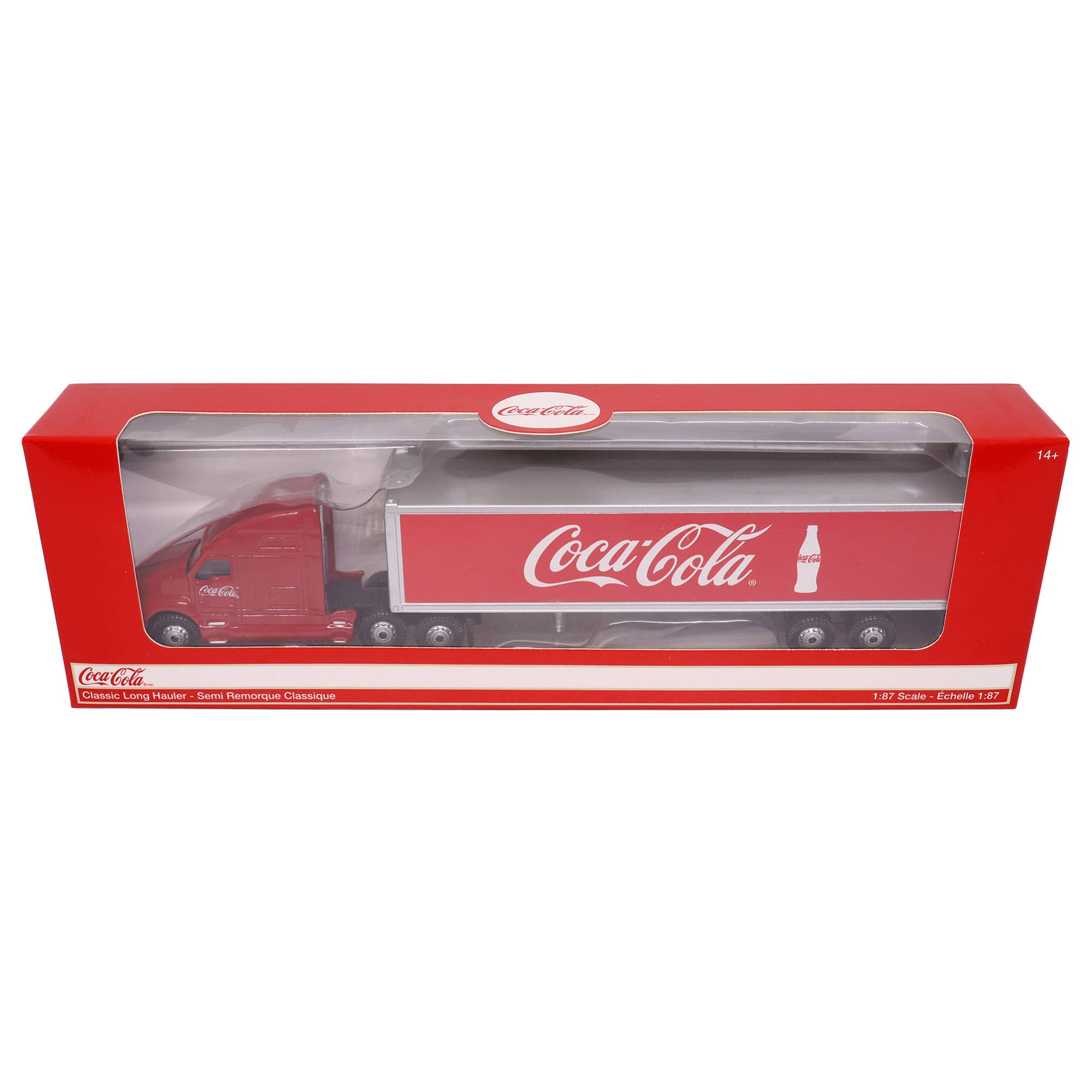 Motor City Classics, Inc. - Vente Décorations de table - Modèle réduit camion semi-remorque Coca-Cola à l’échelle 1:871